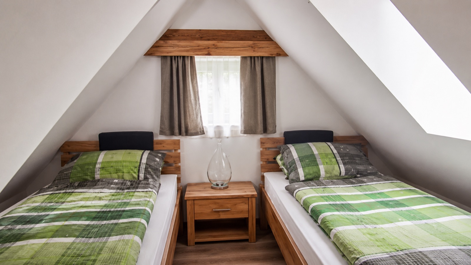 Gästezimmer mit Zwillingsbett