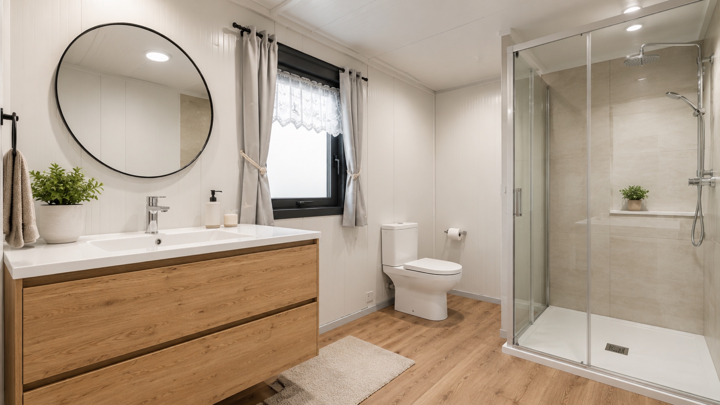 Bad — Tiny House am Hang