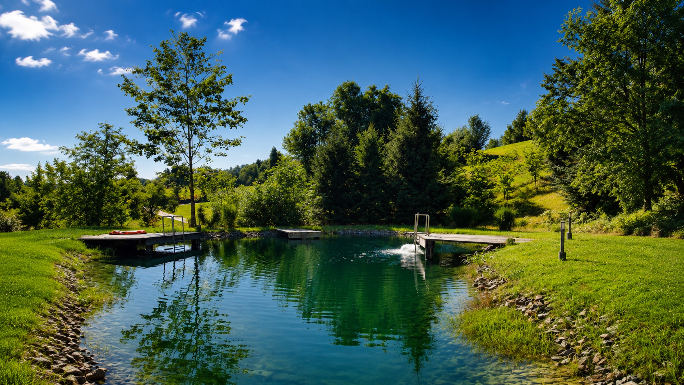 Tiny House am Naturschwimmteich des Alpengasthof Strutz